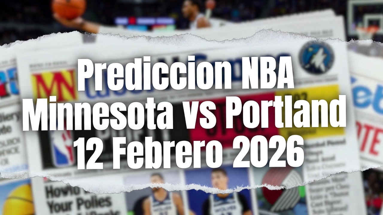 Prediccion NBA Minnesota vs Portland 12 Febrero 2026
