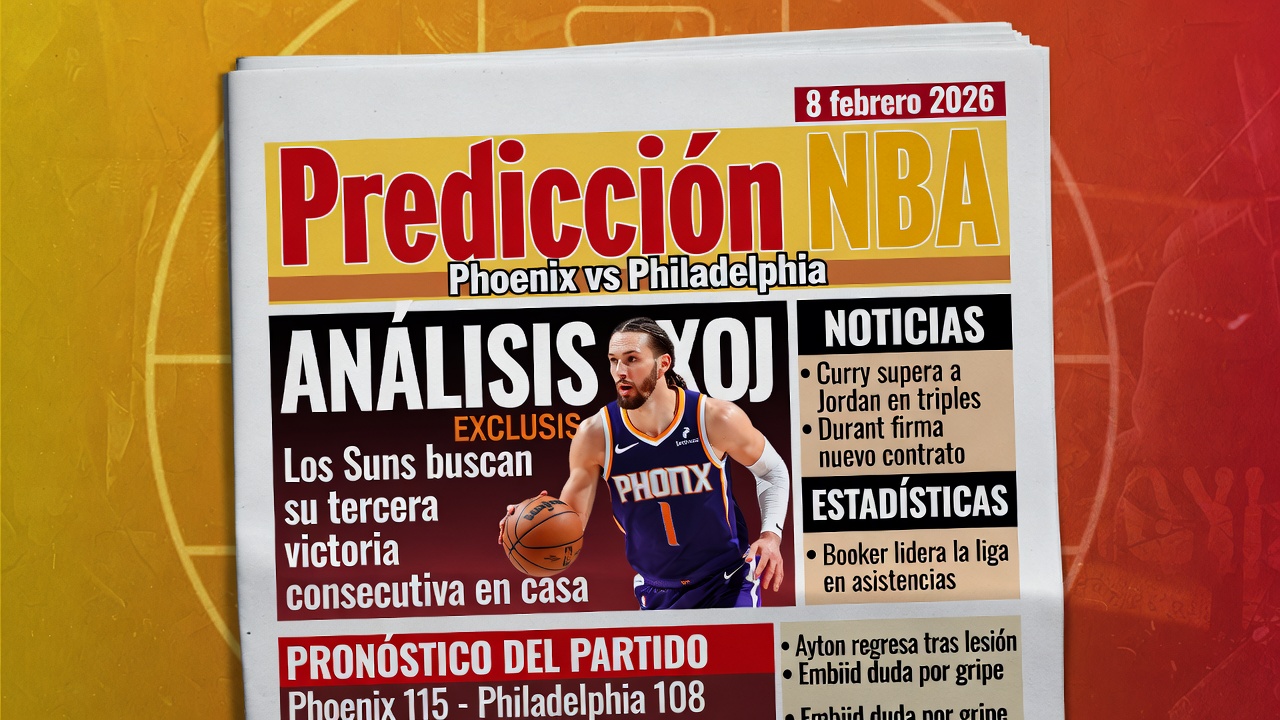 Prediccion NBA Phoenix vs Philadelphia 8 febrero 2026