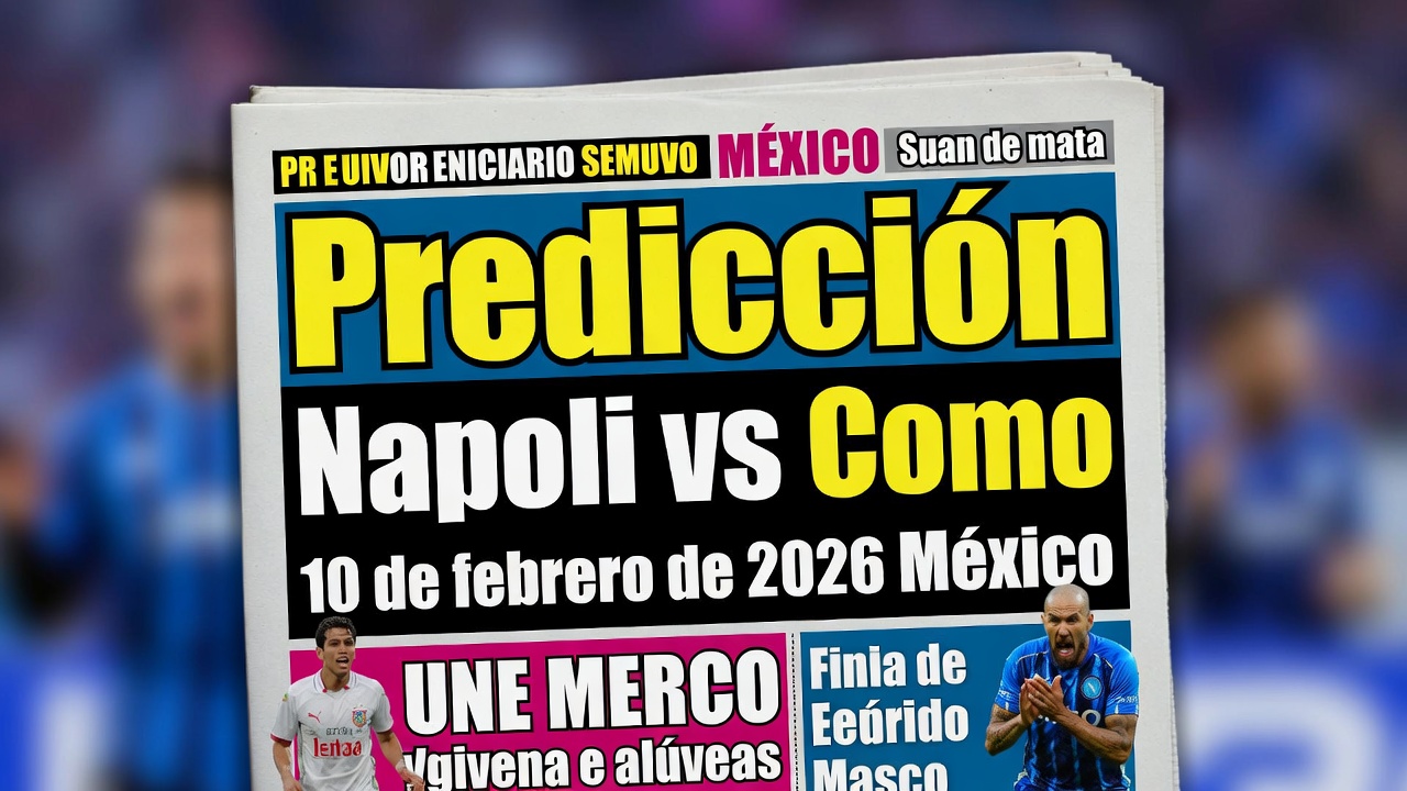 Prediccion Napoli vs Como 10 de febrero de 2026 Mexico