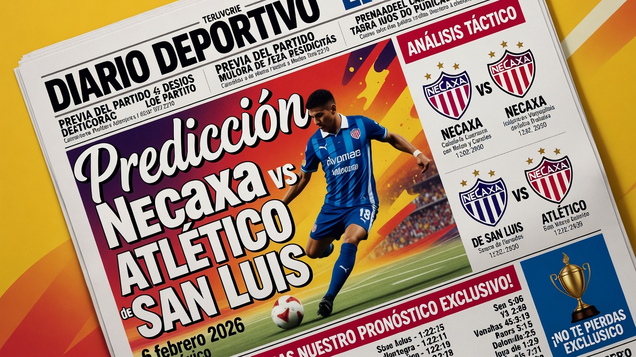 Predicción Necaxa vs Atlético de San Luis 6 febrero 2026