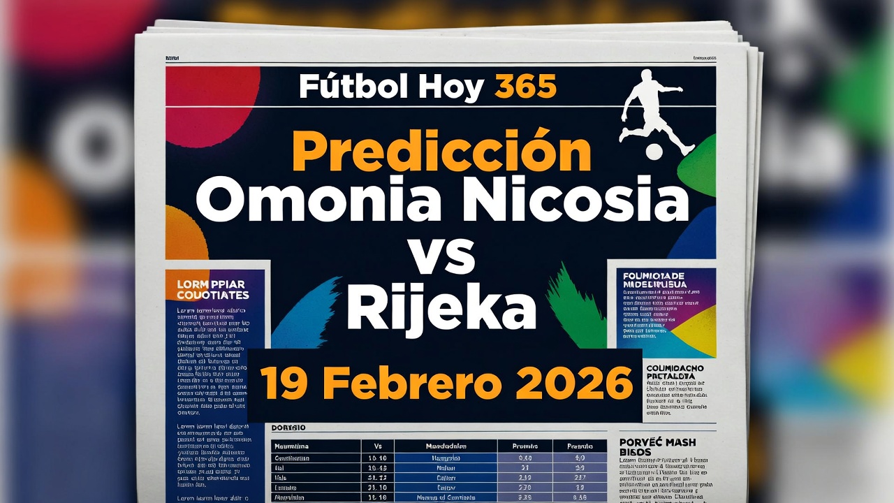 Predicción Omonia Nicosia vs Rijeka 19 Febrero 2026