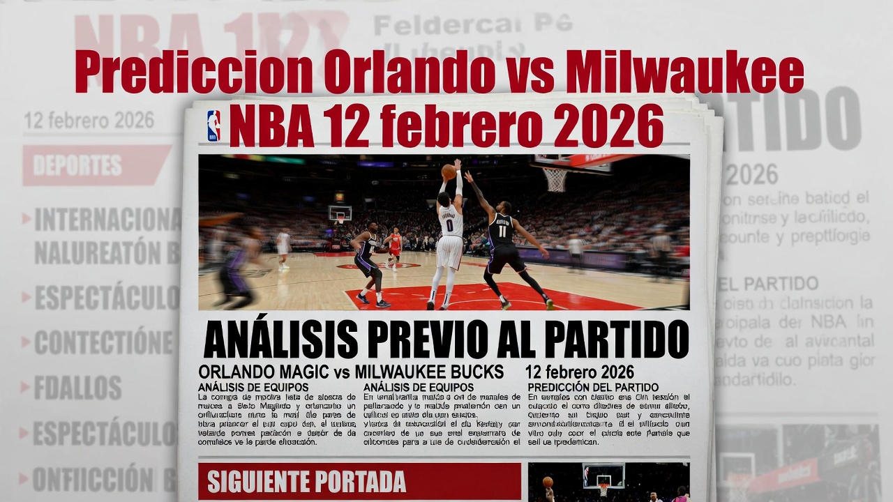 Prediccion Orlando vs Milwaukee NBA 12 febrero 2026