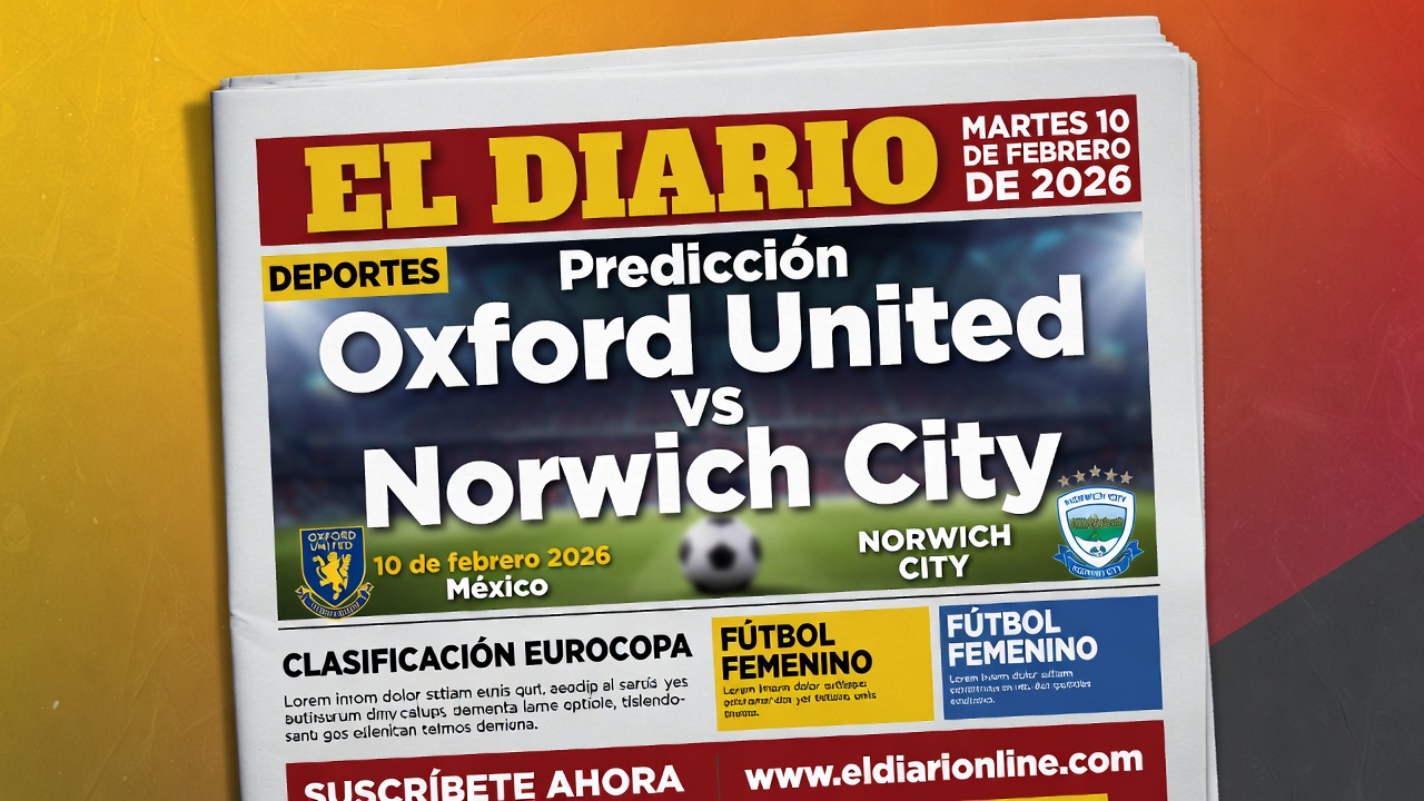 Prediccion Oxford United vs Norwich City 10 de febrero de 2026