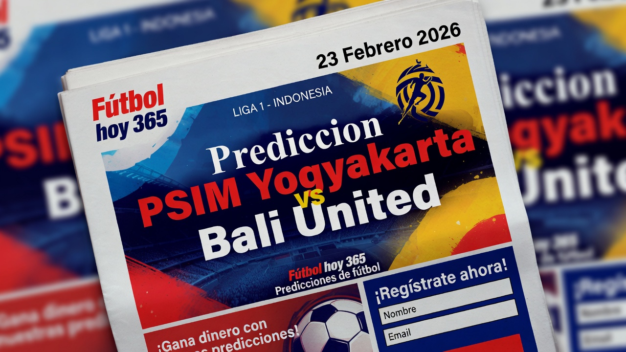 Prediccion PSIM Yogyakarta vs Bali United 23 Febrero 2026