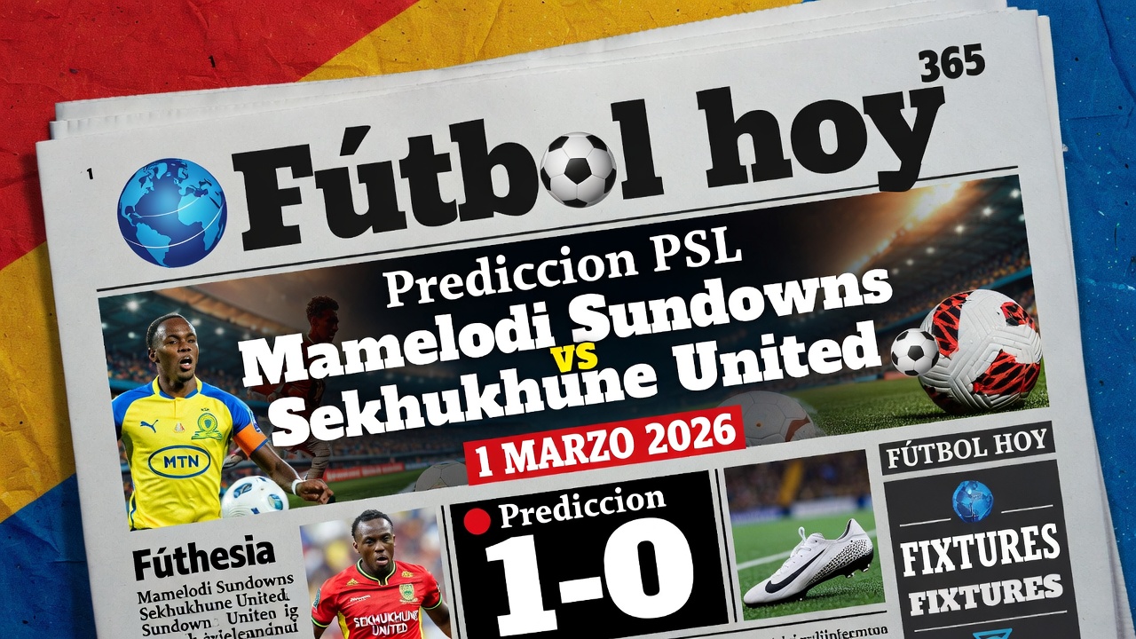 Prediccion PSL Mamelodi Sundowns vs Sekhukhune United 1 Marzo 2026