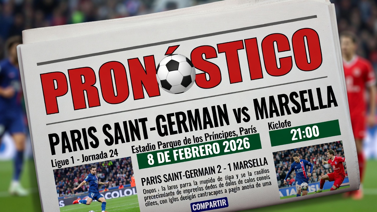 Prediccion Paris Saint-Germain vs Marseille 8 febrero 2026