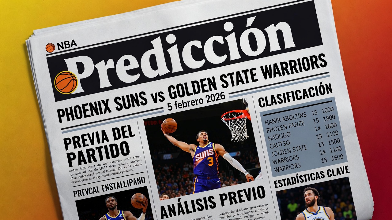 Predicción Phoenix Suns vs Golden State Warriors 5 febrero 2026