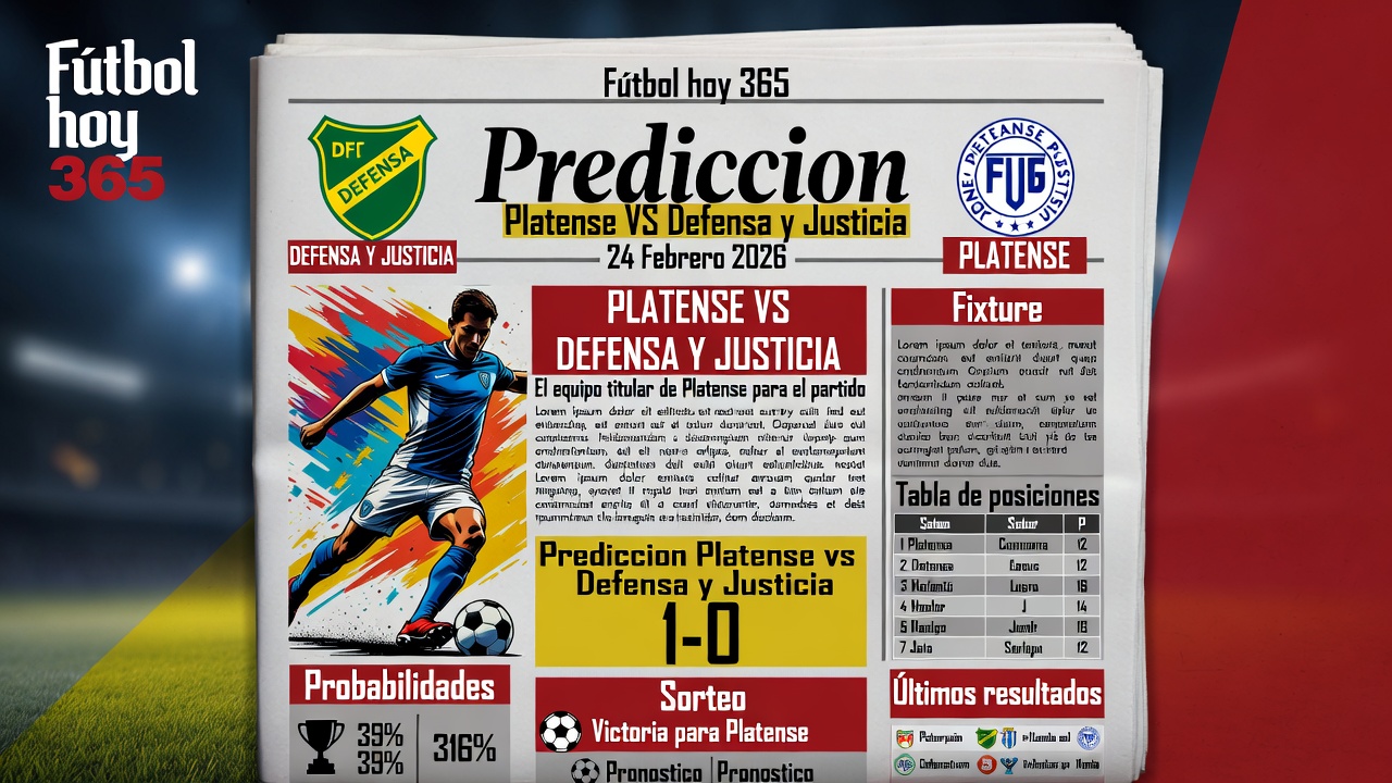 Prediccion Platense vs Defensa y Justicia 24 Febrero 2026