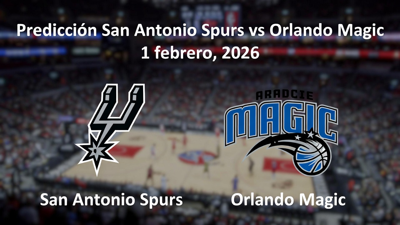 Predicción San Antonio Spurs vs Orlando Magic 1 febrero 2026