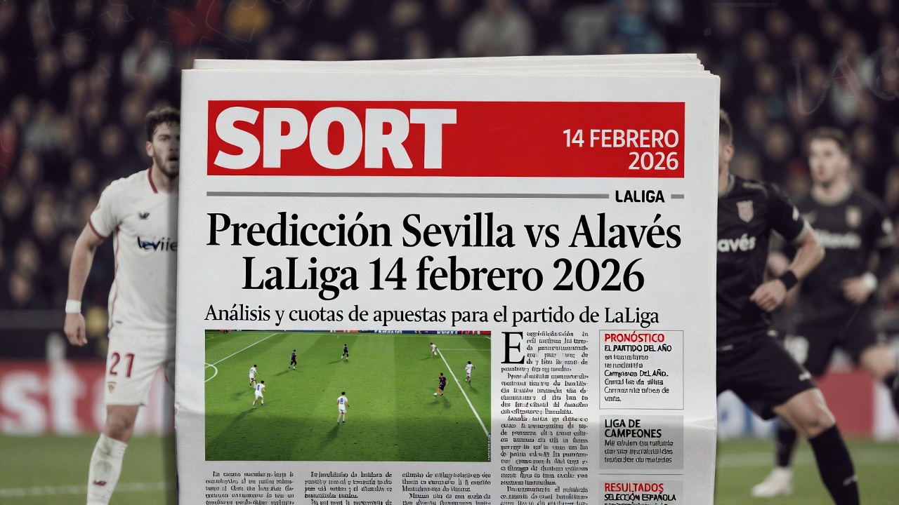 Predicción Sevilla vs Alavés LaLiga 14 febrero 2026