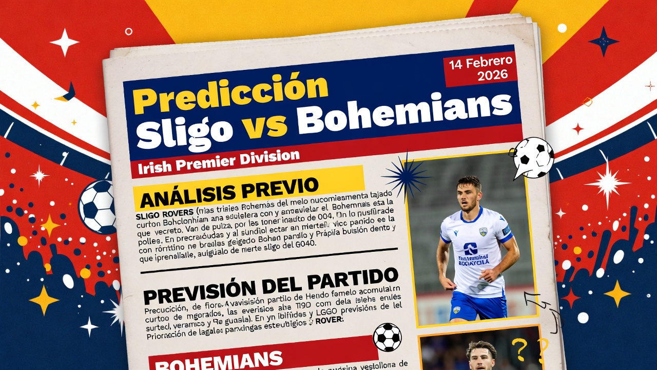 Predicción Sligo vs Bohemians Irish Premier Division 14 Febrero 2026