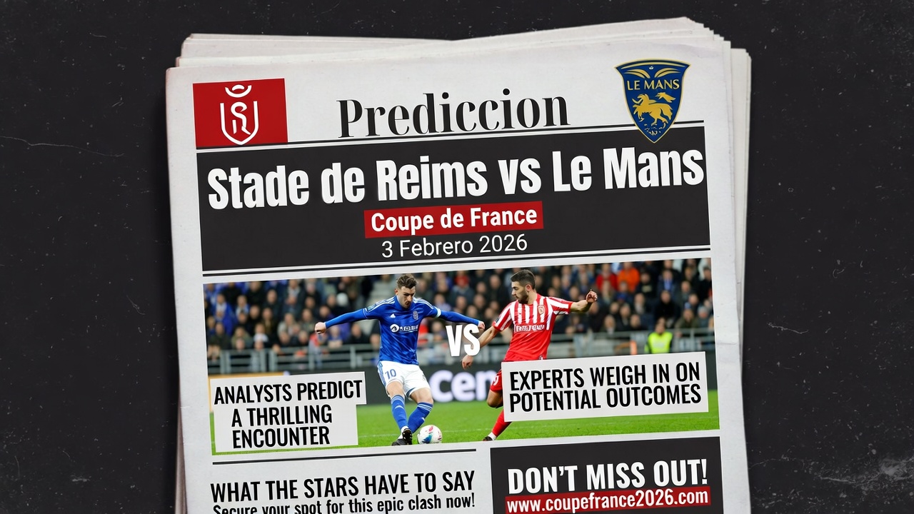 Prediccion Stade de Reims vs Le Mans Coupe de France 3 Febrero 2026