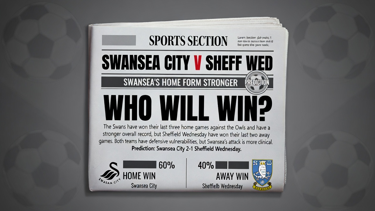 Predicción Swansea City vs Sheffield Wednesday Championship 8 Febrero 2026