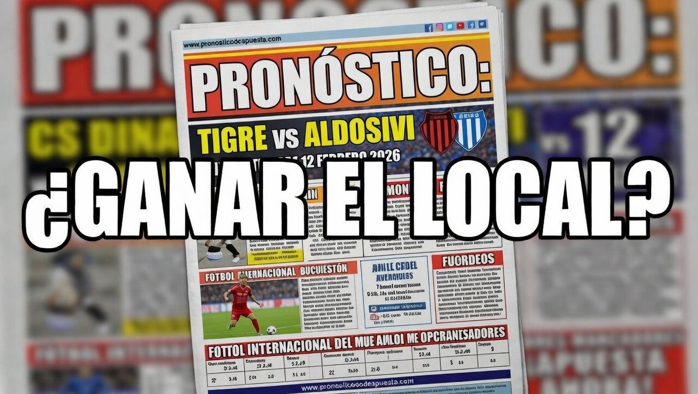 Predicción Tigre vs Aldosivi ¿Victoria Local 12 Febrero 2026