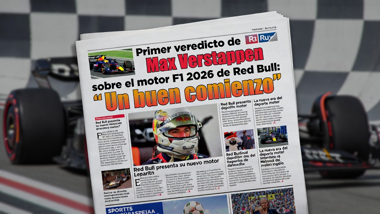 Primer veredicto de Max Verstappen sobre el motor F1 2026 de Red Bull Un buen comienzo