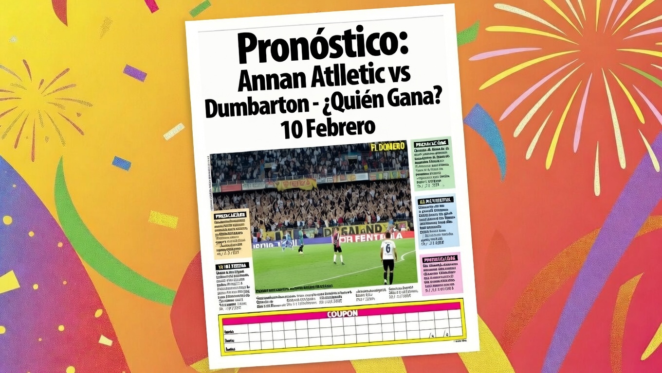 Pronóstico Annan Athletic vs Dumbarton - ¿Quién Gana 10 Febrero