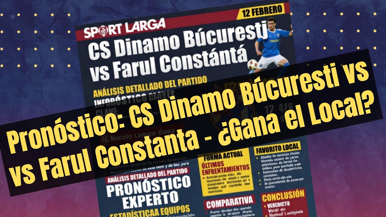 Pronóstico CS Dinamo București vs Farul Constanta - ¿Gana el Local 12 Febrero