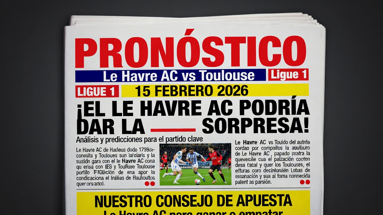 Pronostico Le Havre AC vs Toulouse Ligue 1 15 febrero 2026