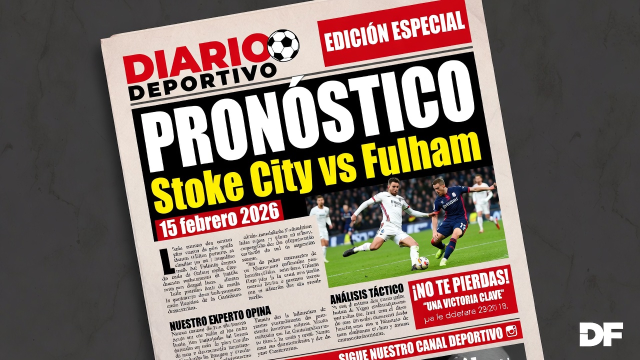 Pronostico Stoke City vs Fulham 15 febrero 2026