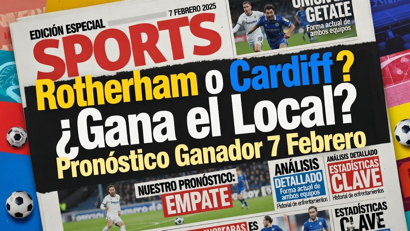 Rotherham o Cardiff Pronóstico Ganador 7 Febrero
