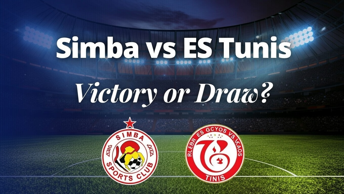 Simba vs ES Tunis ¿Victoria o Empate Pronóstico 1 Febrero México