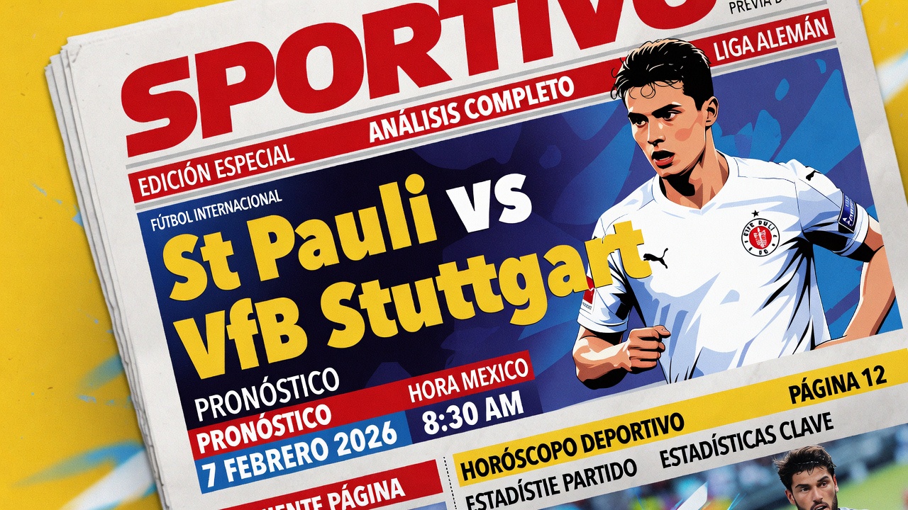 St Pauli vs VfB Stuttgart Pronostico 7 Febrero 2026