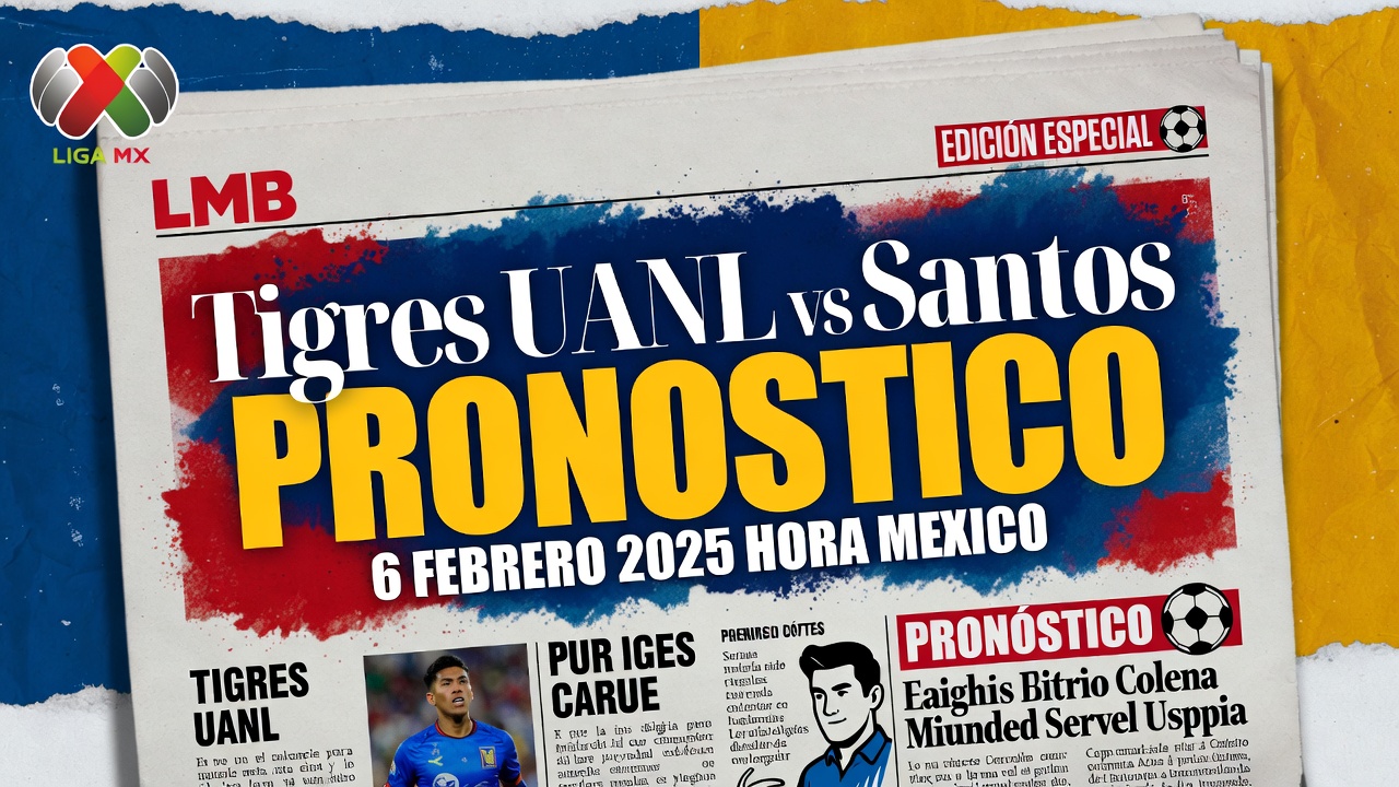 Tigres UANL vs Santos Pronostico 6 Febrero 2026