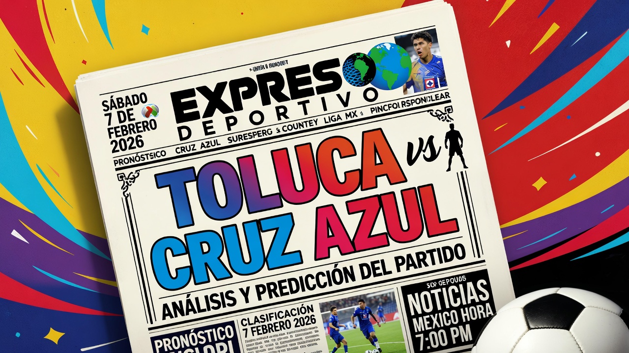 Toluca vs Cruz Azul Pronostico 7 Febrero 2026 Hora Mexico
