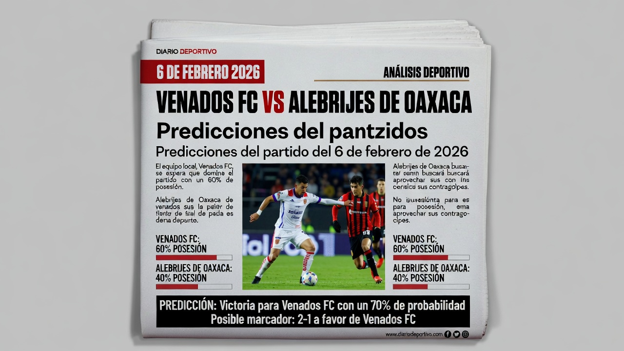 Venados FC vs Alebrijes de Oaxaca Pronostico 6 Febrero 2026 Hora Mexico