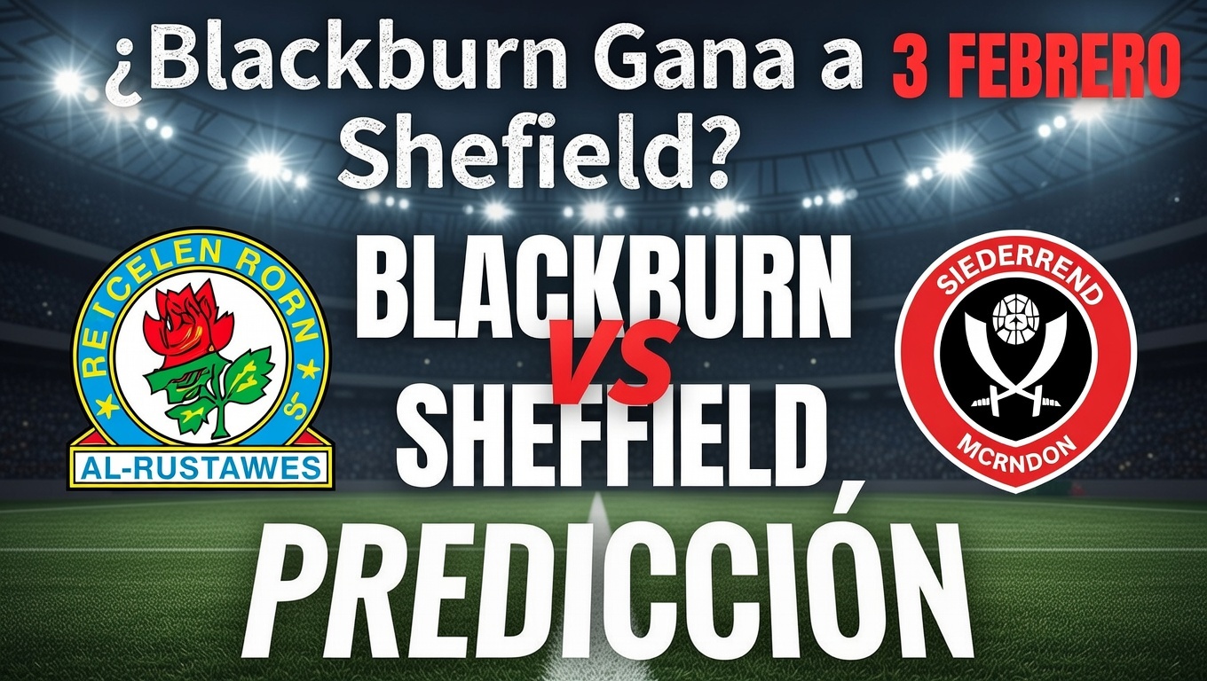 ¿Blackburn Gana a Sheffield Predicción Marcador 3 Febrero