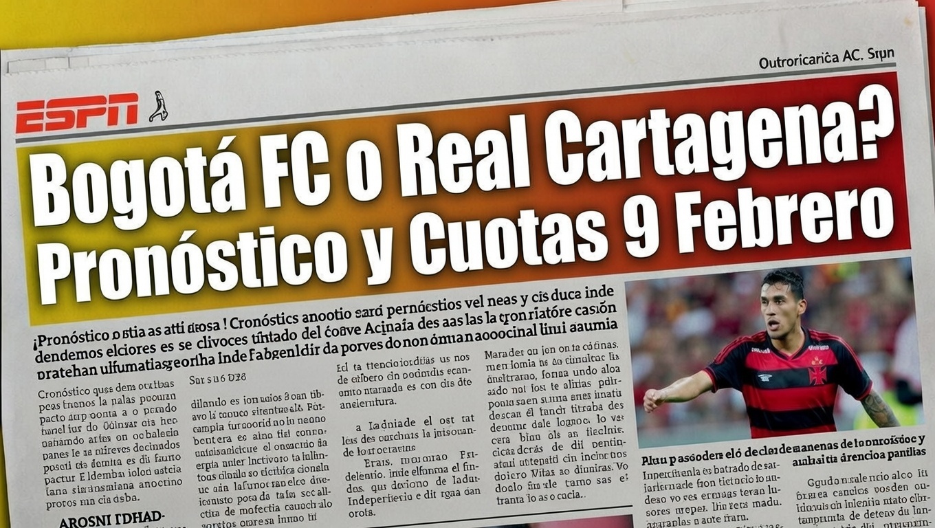 ¿Bogotá FC o Real Cartagena Pronóstico y Cuotas 9 Febrero