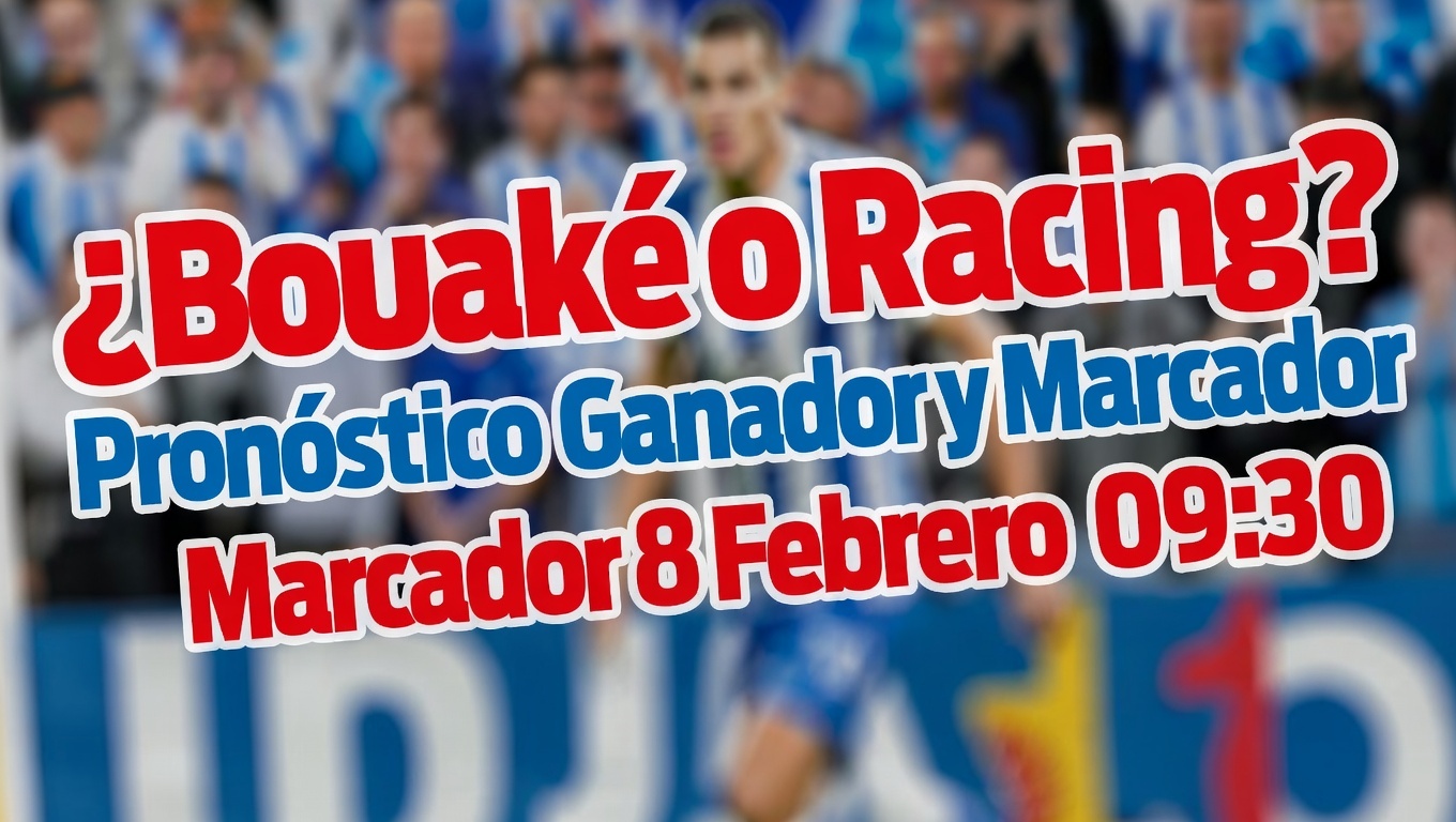 ¿Bouaké o Racing Pronóstico Ganador y Marcador 8 Febrero 0930