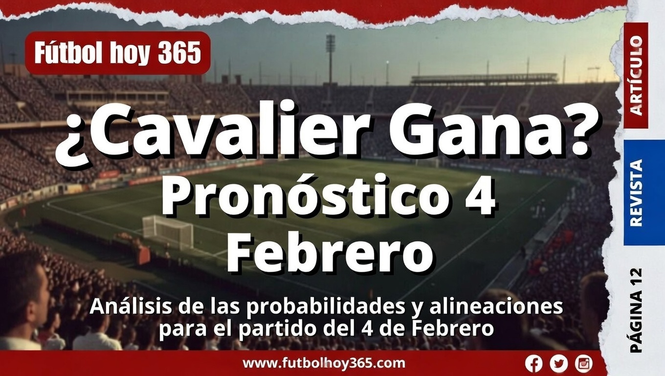 ¿Cavalier Gana vs Mount Pleasant - Pronóstico 4 Febrero