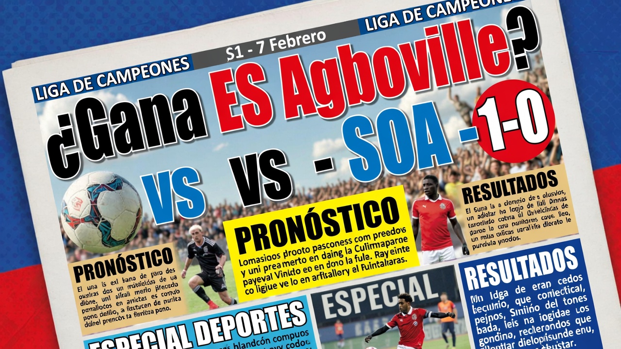 ¿Gana ES Agboville vs SOA - Pronóstico 1-0 7 Febrero