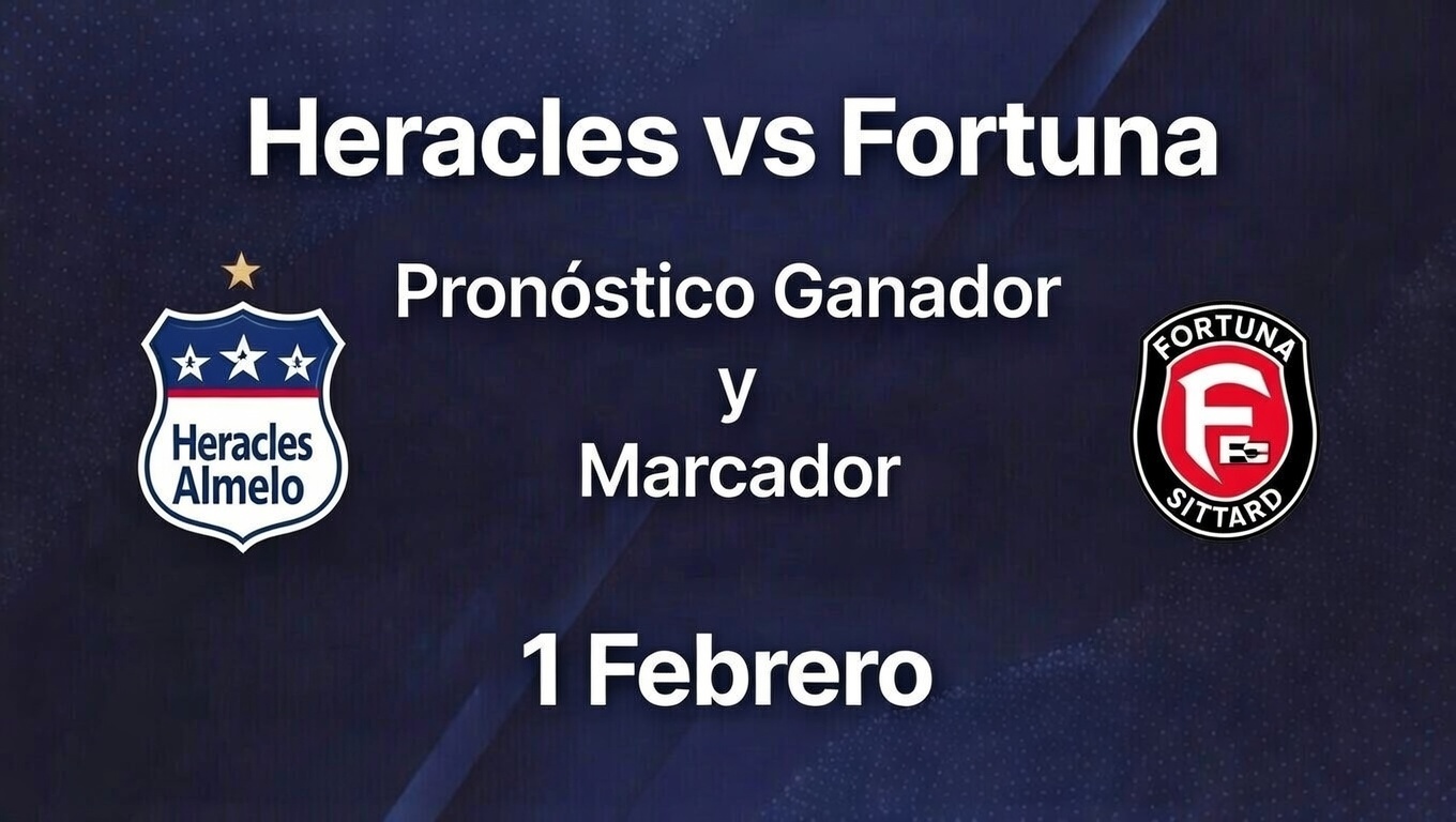 ¿Heracles o Fortuna Pronóstico Ganador y Marcador 1 Febrero