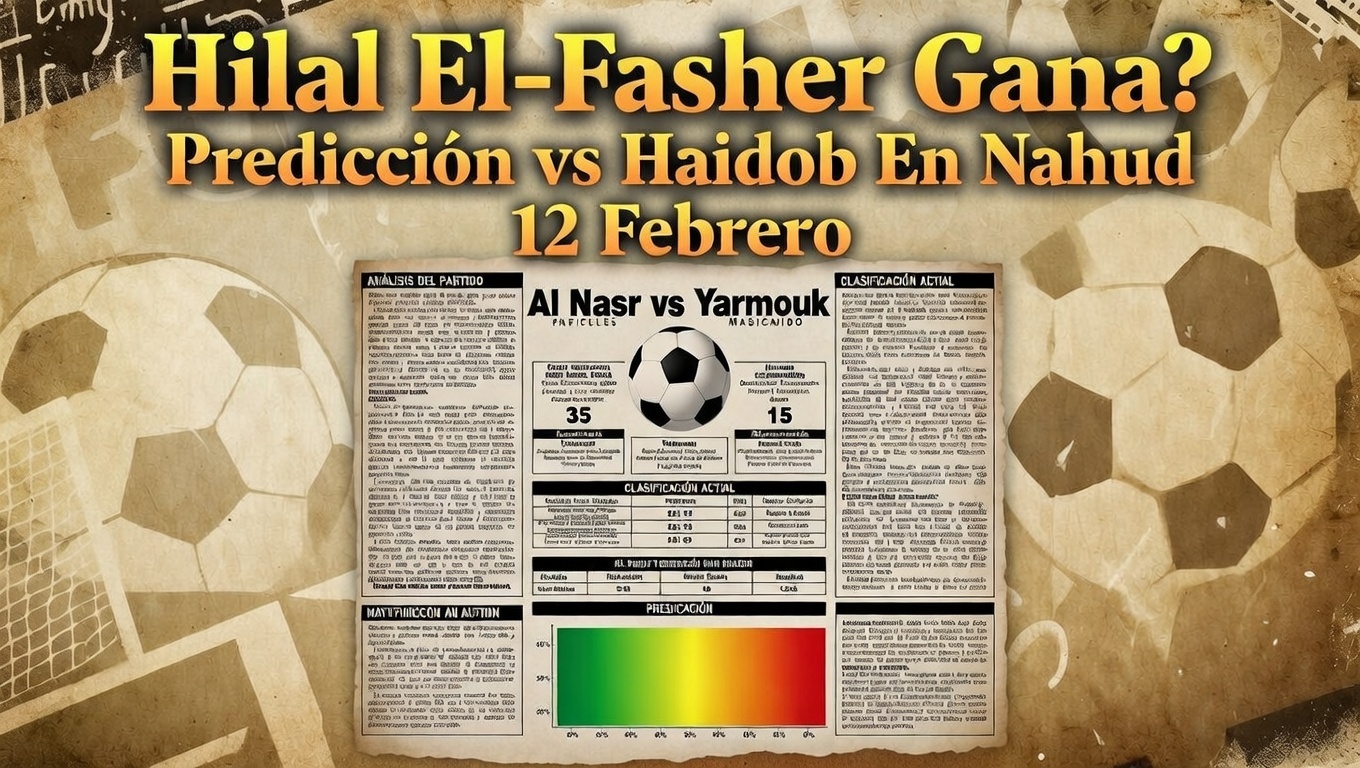 ¿Hilal El-Fasher Gana Predicción vs Haidob En Nahud 12 Febrero