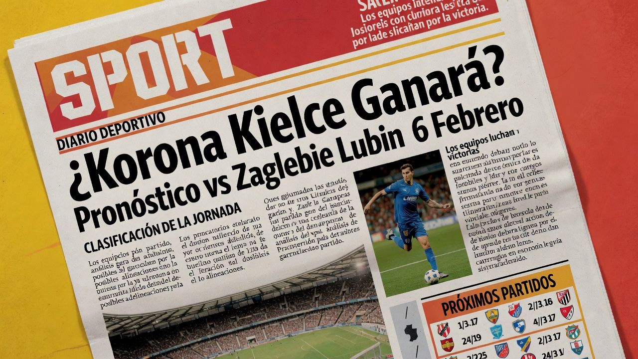 ¿Korona Kielce Ganará Pronóstico vs Zaglebie Lubin 6 Febrero