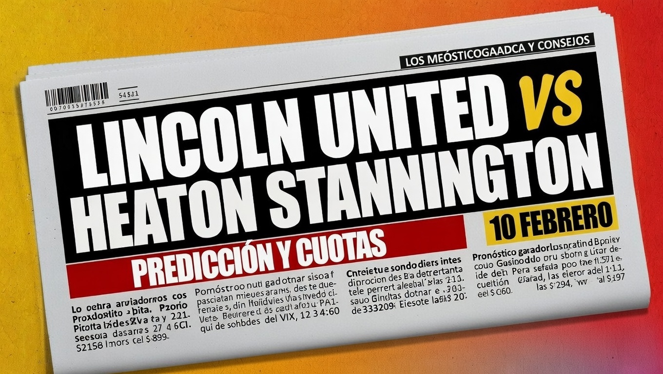 ¿Lincoln United o Heaton Stannington Predicción y Cuotas 10 Febrero