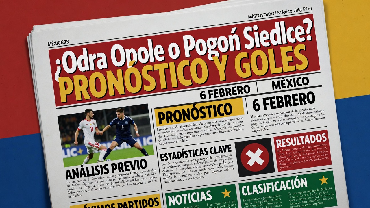 ¿Odra Opole o Pogoń Siedlce Pronóstico y Goles 6 Febrero México