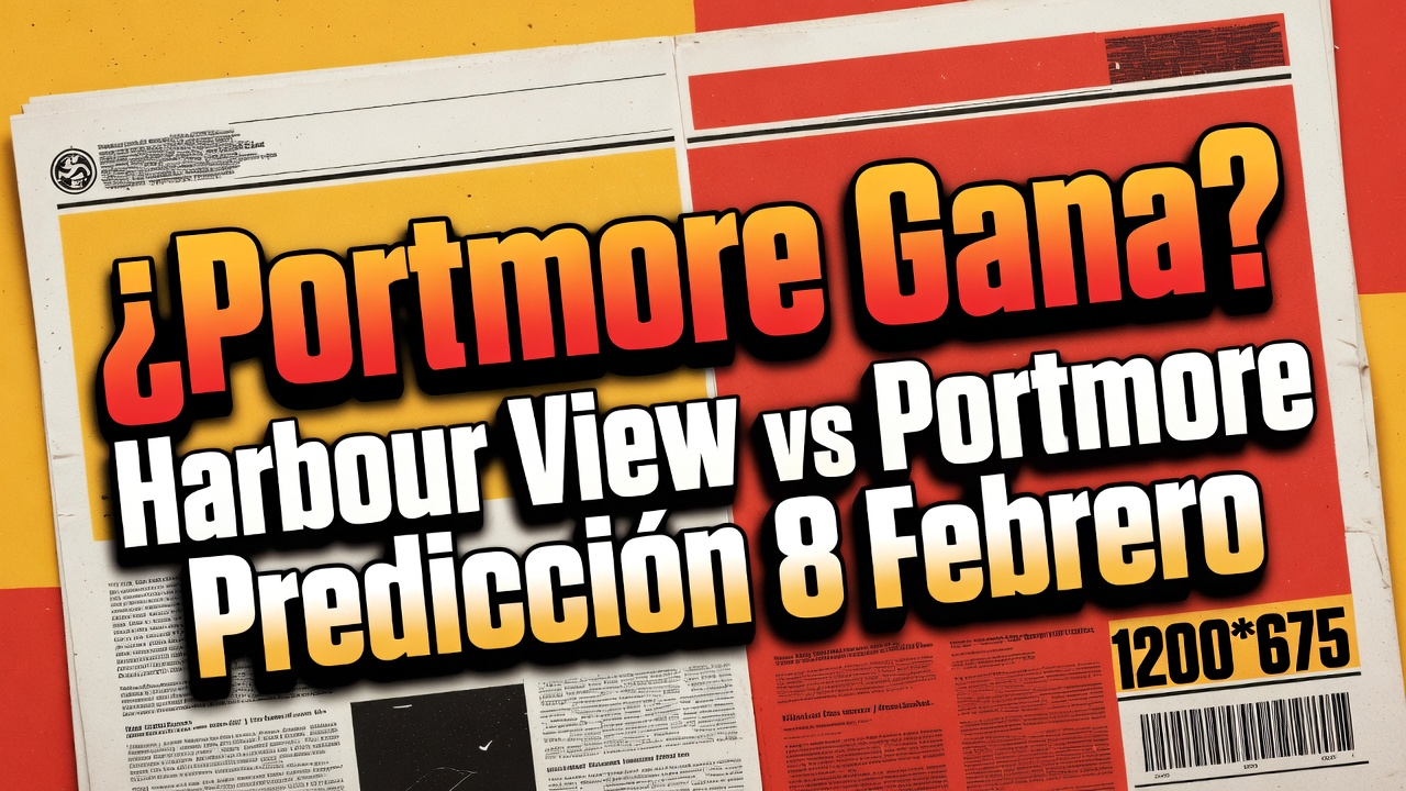 ¿Portmore Gana Harbour View vs Portmore Predicción 8 Febrero