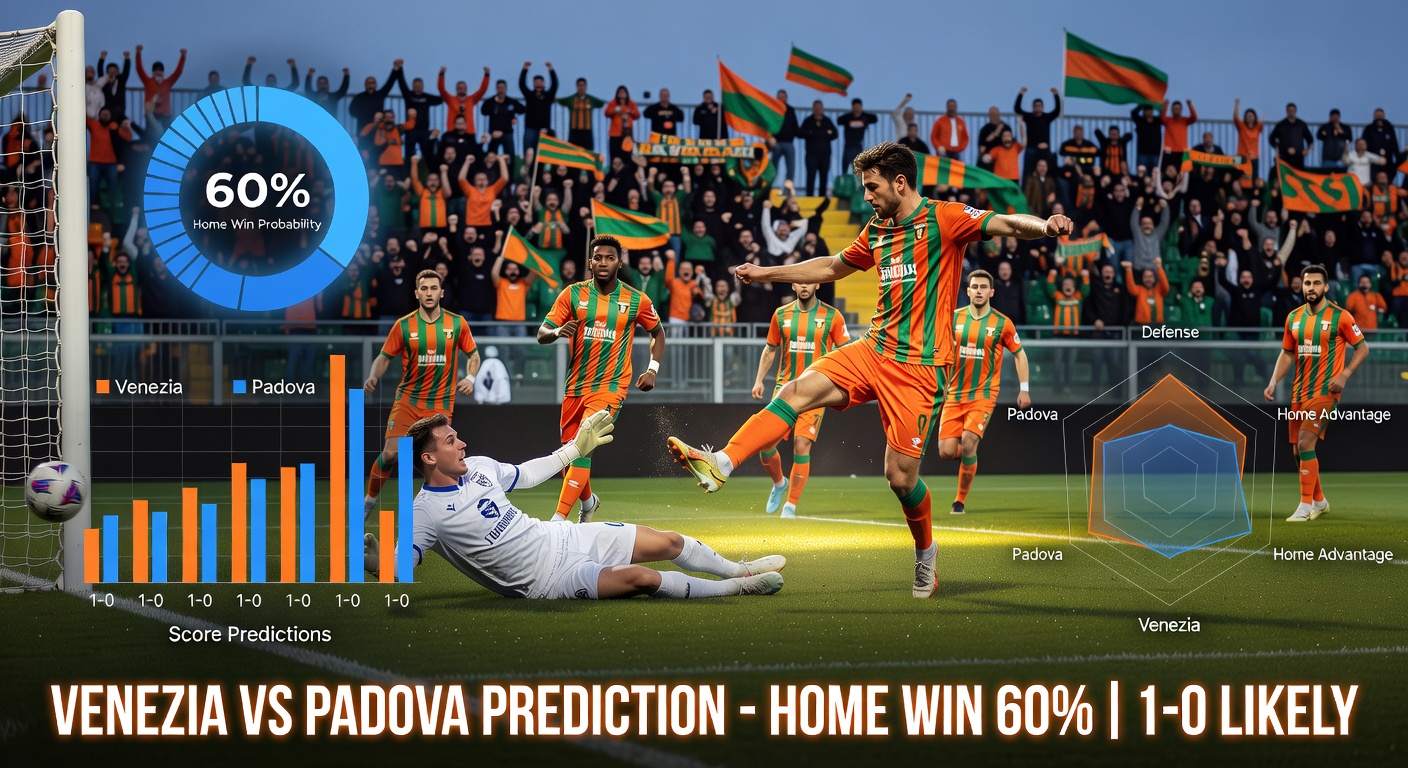 Serie B: Predicción Venezia vs Padova - ¿Victoria Local? 17 Mar 2026