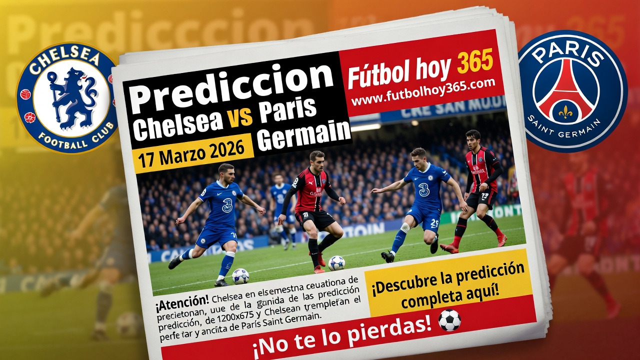 Prediccion Chelsea vs Paris Saint Germain 17 Marzo 2026