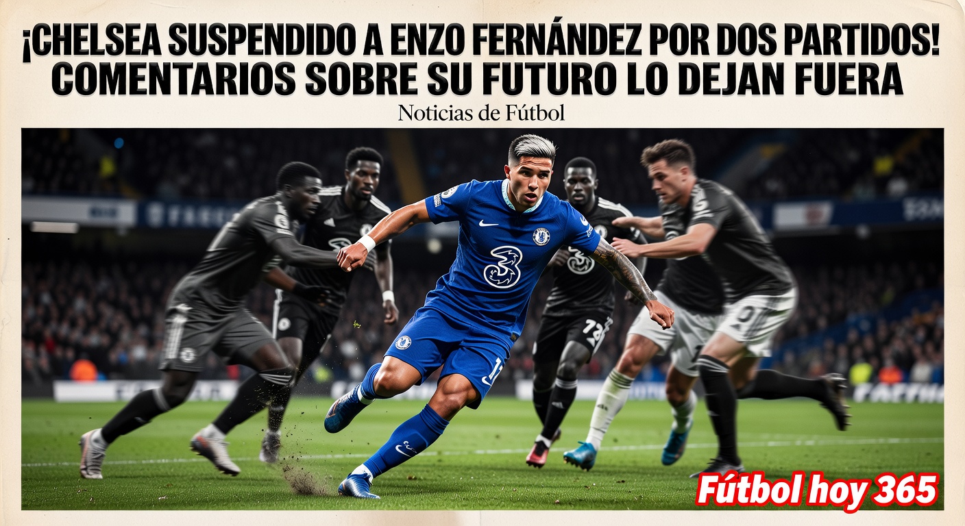 Chelsea drop Enzo Fernandez for two games over future comments (Reuters, 2 hours ago)