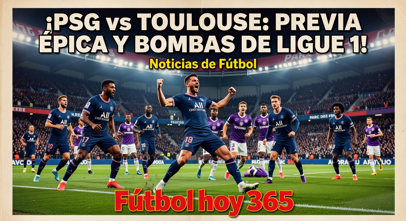 PSG vs Toulouse Headlines Ligue 1 Action Tonight