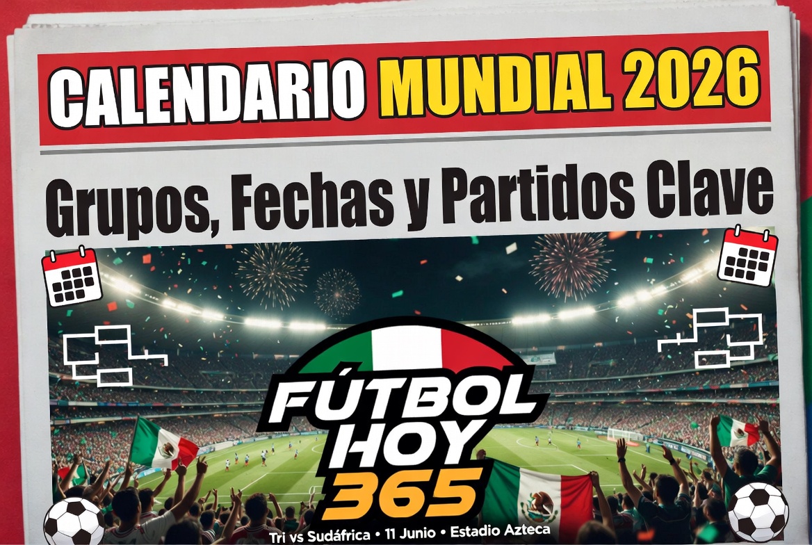 Calendario Mundial 2026 Grupos, Fechas y Partidos Clave
