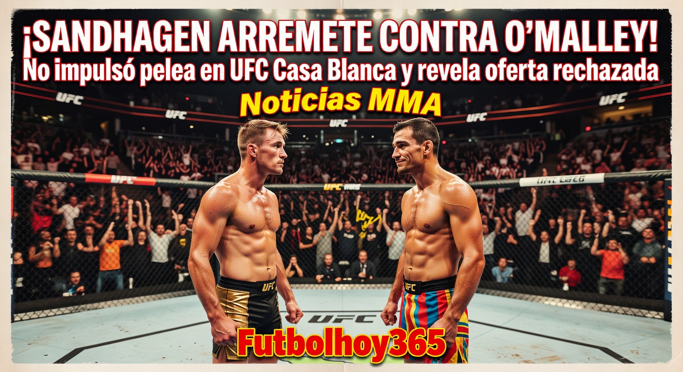 Cory Sandhagen critica a Sean O’Malley por no impulsar pelea en UFC Casa Blanca y revela oferta rechazada