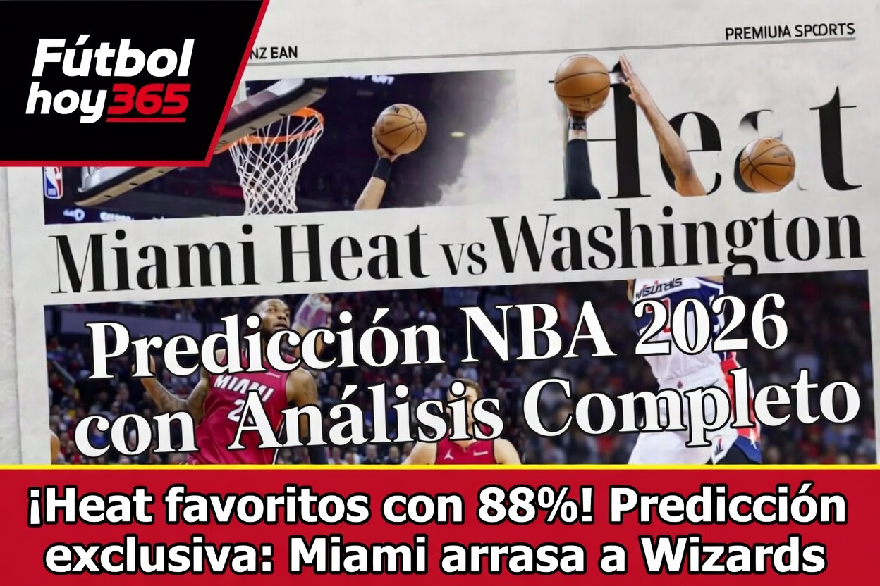 Miami Heat vs Washington Wizards Predicción NBA 2026 con Análisis Completo