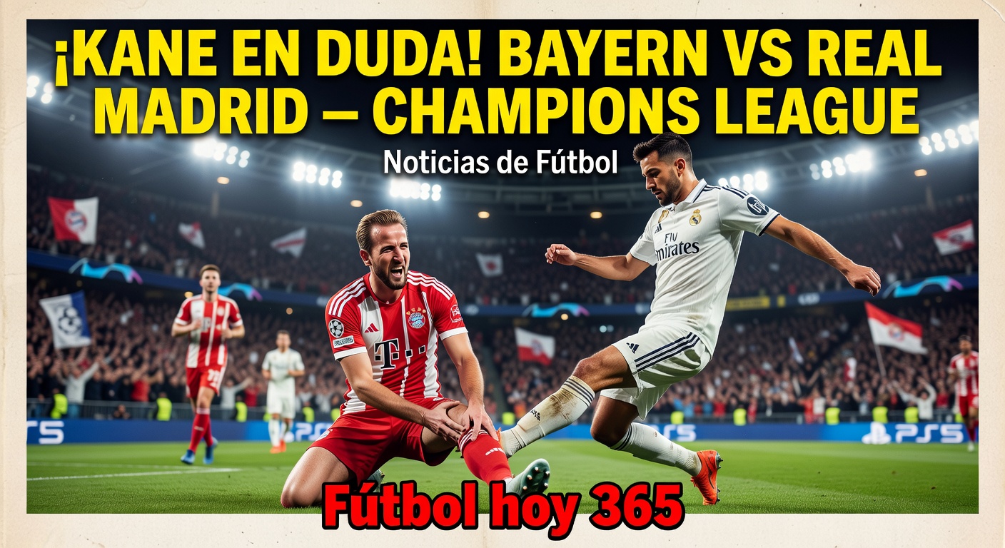 Harry Kane doubtful for Champions League clash against Real Madrid (TNT Sports, 29 minutes ago)