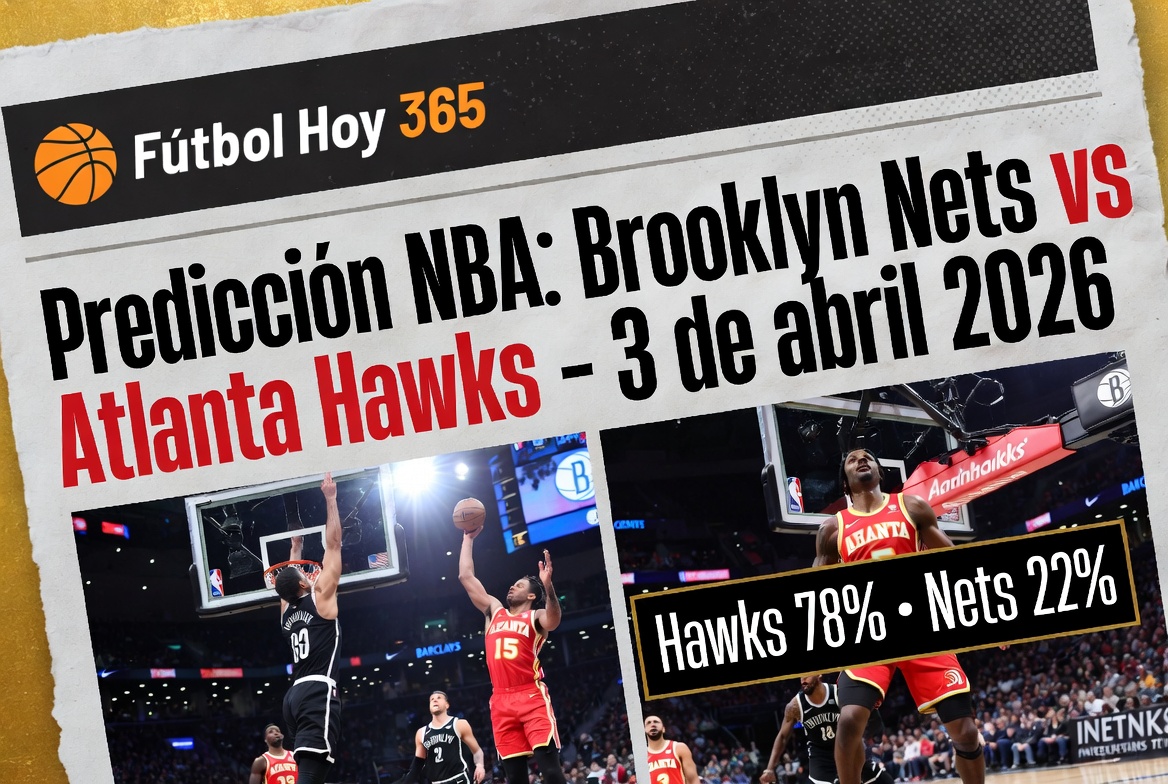 Predicción NBA Brooklyn Nets vs Atlanta Hawks – 3 de abril 2026