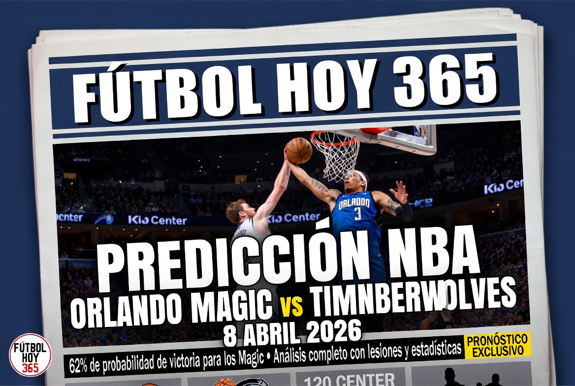 Predicción NBA Orlando Magic vs Minnesota Timberwolves 8 abril 2026